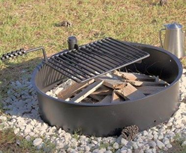 Fire Pit at Camp Site