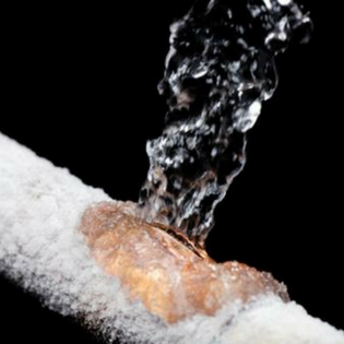 frozen pipes