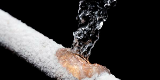 frozen pipes