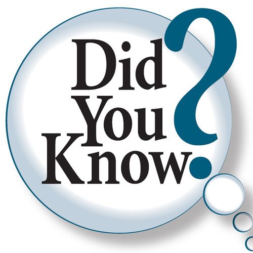 did you know